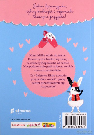 Zaginiony pantofelek. Baletowa Ekipa - Swapna Reddy [KSIĄŻKA]