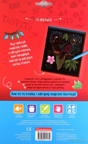 Zwierzęta. Zdrapywanka z rysikiem [KSIĄŻKA]