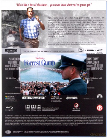 Forrest Gump [Blu-Ray 4K]+[Blu-Ray]