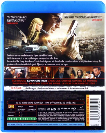 3 Days to Kill (72 godziny) [Blu-Ray]