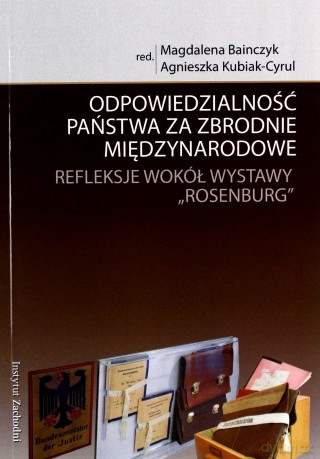 Odpowiedzialność państwa za zbrodnie [KSIĄŻKA]