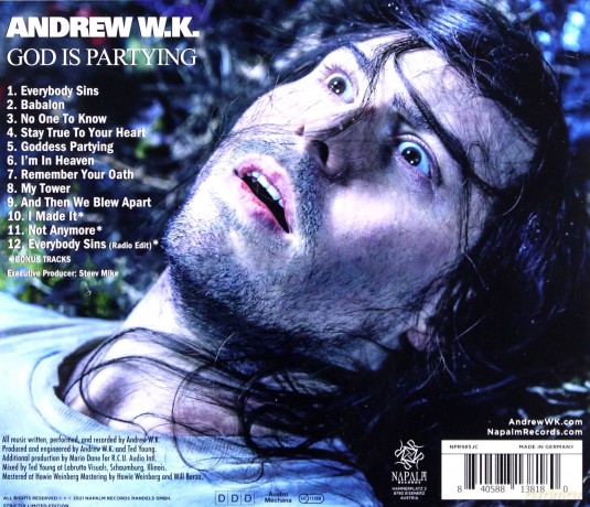 Andrew W.K.: God Is Partying [CD]