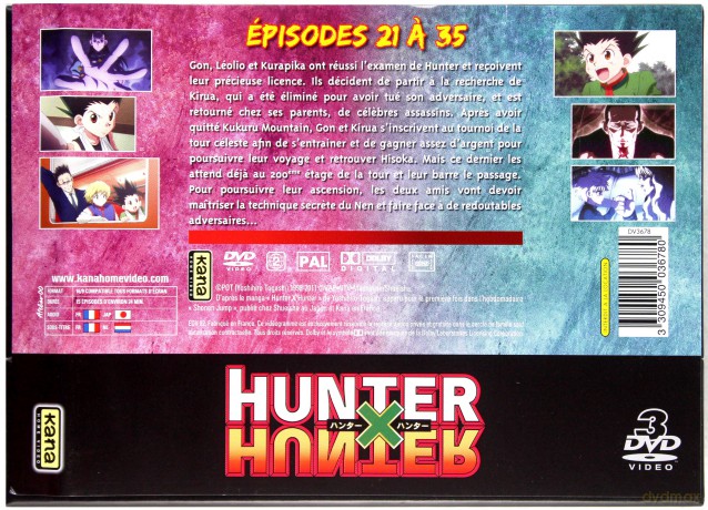 Hunter x Hunter - vol. 3 (Episode 21-35) [BOX] [3DVD]