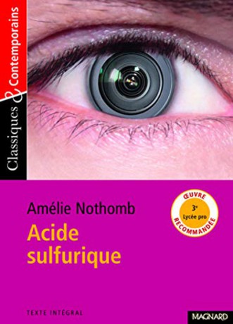 Acide sulfurique Classiques et Contemporains - Nothomb Amelie [KSIĄŻKA]