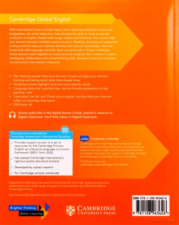 Cambridge Global English Learner's Book 2 - Elly Schottman, Caroline Linse [KSIĄŻKA]
