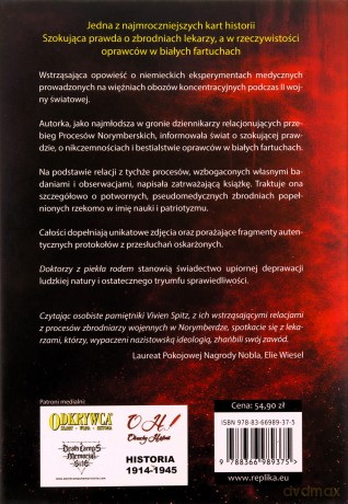 Doktorzy z piekła rodem - Spitz Vivien [KSIĄŻKA]