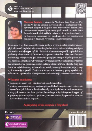 Feng shui Sekret szczęścia, miłości i bogactwa - Gęsiarz Marzena [KSIĄŻKA]
