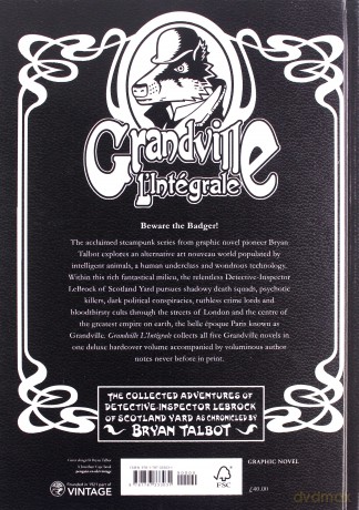 Grandville L"Intégrale - Bryan Talbot [KSIĄŻKA]