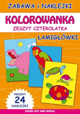 Kolorowanka Zeszyt czterolatka - Beata; Bindek Marta Guzowska [KSIĄŻKA]