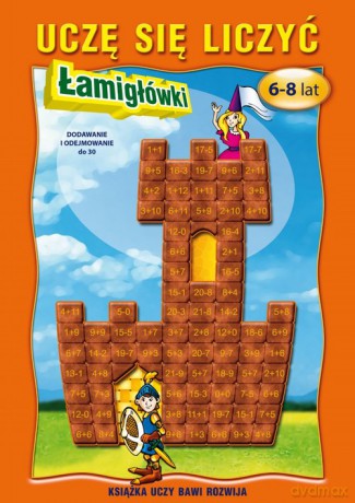 Łamigłówki 6-8 lat - Beata Guzowska [KSIĄŻKA]