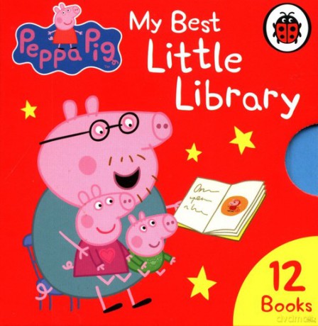 Peppa Pig My Best Little Library 12 Books [KSIĄŻKA]