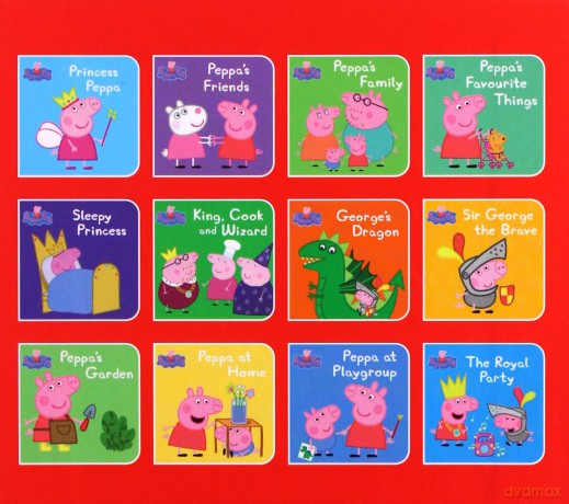 Peppa Pig My Best Little Library 12 Books [KSIĄŻKA]