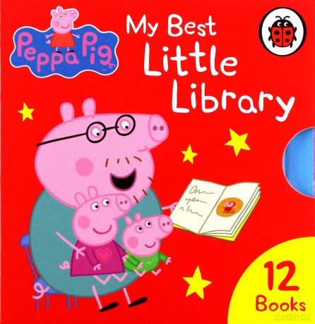 Peppa Pig My Best Little Library 12 Books [KSIĄŻKA]