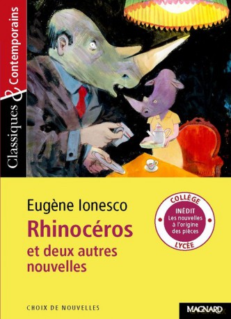 Rhinoceros et deux autres nouvelles - Eugene Ionesco [KSIĄŻKA]