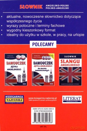 Słownik angielsko-polski polsko-angielski [KSIĄŻKA]