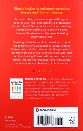 Surrounded by Bad Bosses and Lazy employees - Thomas Erikson [KSIĄŻKA]