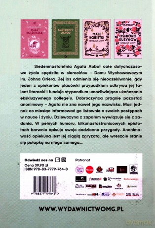 Tajemniczy opiekun - Jean Webster [KSIĄŻKA]