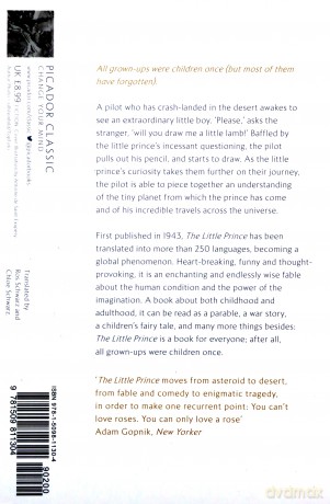 The Little Prince - Saint-Exupery Antoine de [KSIĄŻKA]