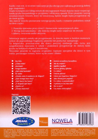 Uczę się hiszpańskiego śpiewająco 2 Książka nagrania [KSIĄŻKA]