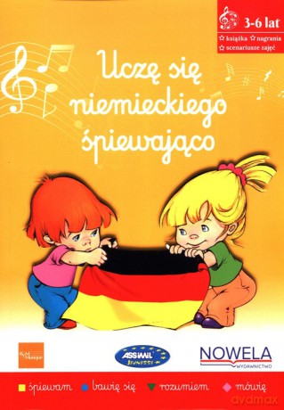 Uczę się niemieckiego śpiewająco Książka nagrania scenariusze zajęć [KSIĄŻKA]