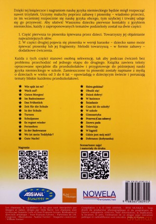 Uczę się niemieckiego śpiewająco Książka nagrania scenariusze zajęć [KSIĄŻKA]