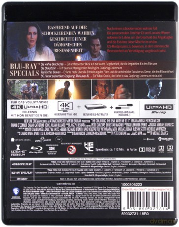 Obecność 3: Na rozkaz diabła [Blu-Ray 4K]+[Blu-Ray]