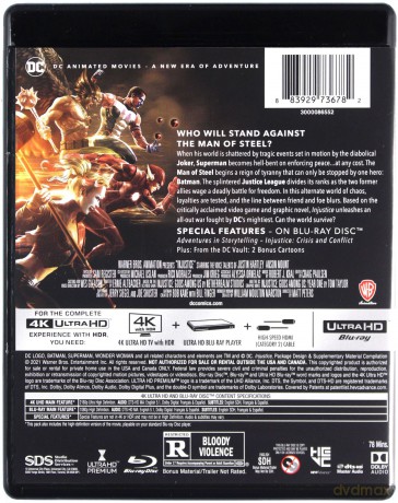 Injustice [Blu-Ray 4K]+[Blu-Ray]