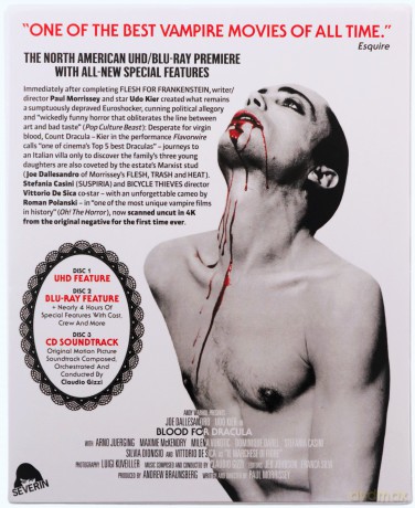 Blood for Dracula (Krew dla Draculi) [Blu-Ray 4K]+[Blu-Ray]+[CD]