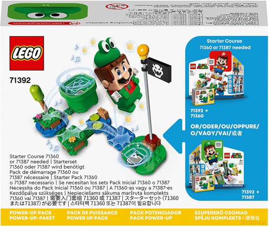 LEGO Super Mario Mario żaba - ulepszenie (71392) [KLOCKI]