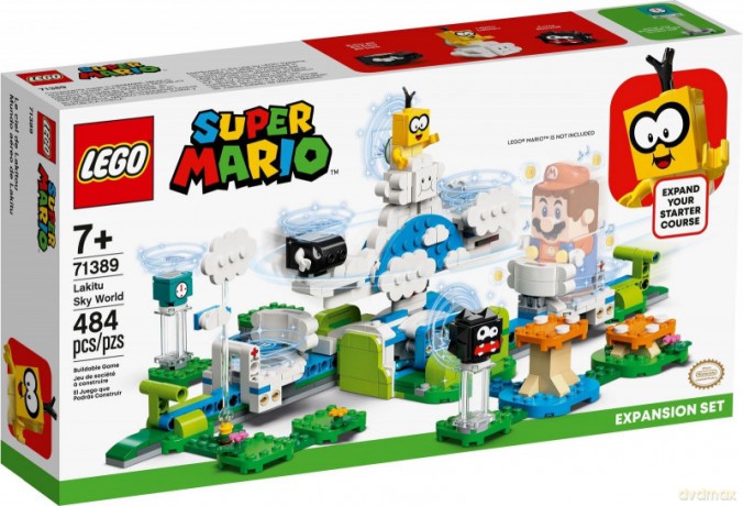 LEGO Super Mario Podniebny świat Lakitu - zestaw dodatkowy (71389) [KLOCKI]