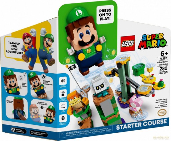 LEGO Super Mario Przygody z Luigim - zestaw startowy (71387) [KLOCKI]
