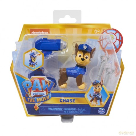 Psi Patrol Film Bohaterowie Akcji z wyrzutnią Chase [FIGURKA]