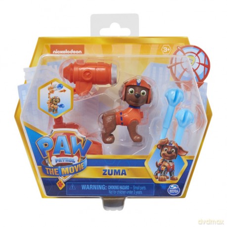 Psi Patrol Film Bohaterowie Akcji z wyrzutnią Zuma [FIGURKA]