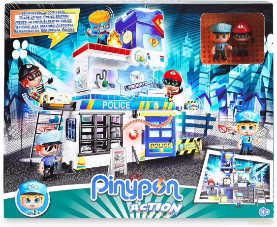 Zestaw figurek PinyPon Action Komisariat [FIGURKA]