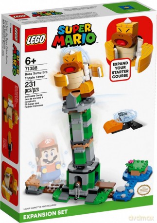 LEGO Super Mario Boss Sumo Bro i przewracana wieża - zestaw dodatkowy (71388) [KLOCKI]