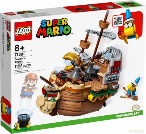 LEGO Super Mario Sterowiec Bowsera - zestaw dodatkowy (71391) [KLOCKI]