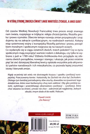 Cywilizacja Zachodu na rozdrożach wartości - Elżbieta Królikowska-Avis [KSIĄŻKA]