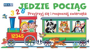 Jedzie pociąg - rozkładanka. Przyjrzyj się i rozpoznaj zwierzęta [KSIĄŻKA]
