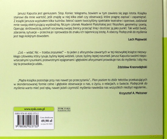 Pion Poziom - Janusz Kapusta [KSIĄŻKA]