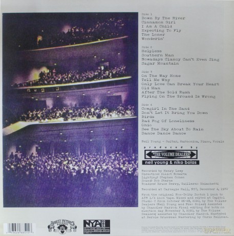 Neil Young: Carnegie Hall 1970 [2xWinyl]