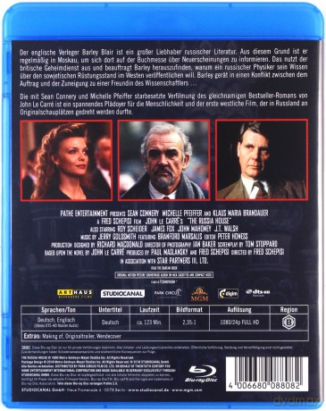 The Russia House (Wydział Rosja) [Blu-Ray]