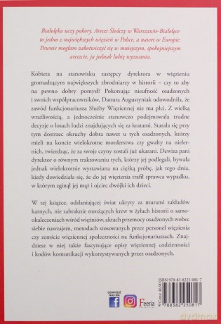30 lat za kratami. Osobista opowieść dyrektorki polskiego więzienia - Danuta Augustyniak [KSIĄŻKA]