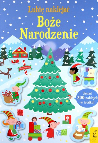 Boże Narodzenie. Lubię naklejać - Kirsteen Robson [KSIĄŻKA]