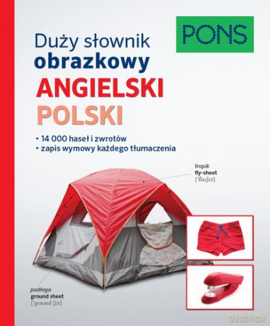 Duży słownik obrazkowy PONS Angielski 14 000 haseł [KSIĄŻKA]