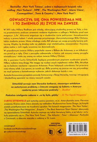 Hillary. Historia alternatywna - Curtis Sittenfeld [KSIĄŻKA]