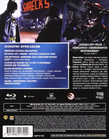 Powrót Batmana (steelbook) [Blu-Ray]