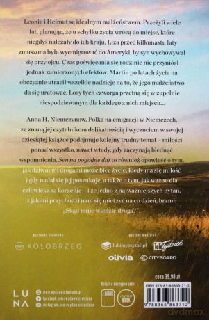 Sen na pogodne dni - Anna H. Niemczynow [KSIĄŻKA]