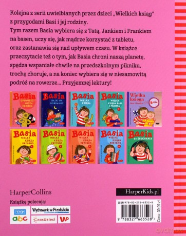 Wielka księga przygód 5. Basia - Zofia Stanecka [KSIĄŻKA]