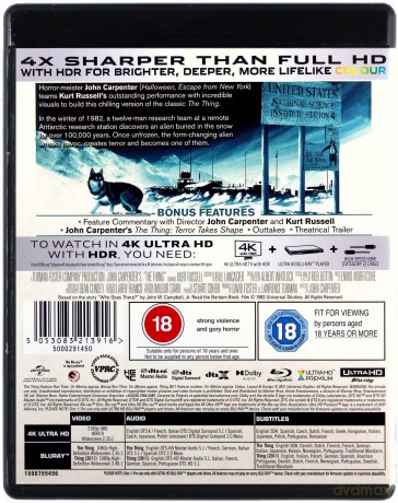 Coś [Blu-Ray 4K]+[Blu-Ray]