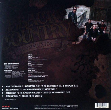 Black Country Communion: Black Country Communion (Green) [2xWinyl]